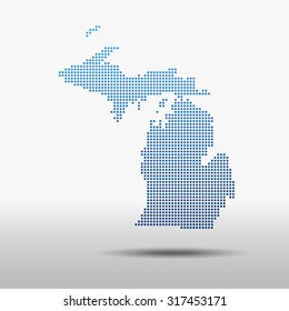 map of Michigan