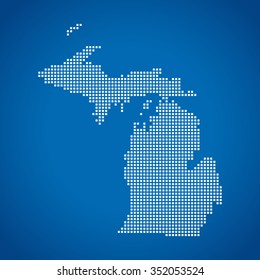 map of Michigan