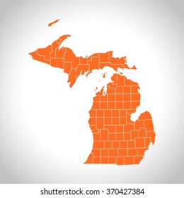 map of Michigan