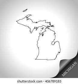 map of Michigan