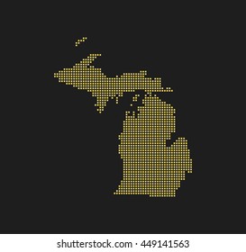 map of Michigan