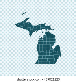 map of Michigan