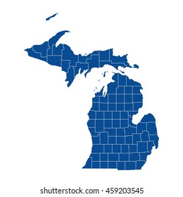 Map of Michigan