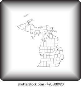 map of Michigan
