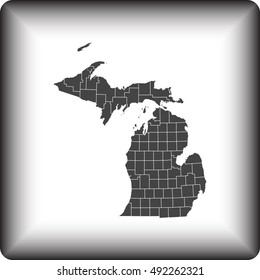 map of Michigan