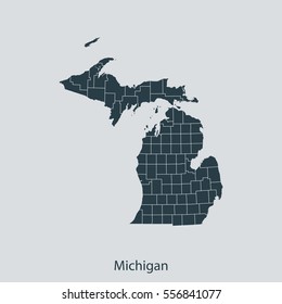 map of Michigan