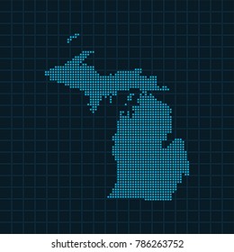 map of Michigan