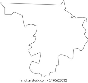 map of middlesex County in state of Massachusetts