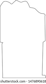 Map of Mineral County in the state of Colorado