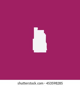 Map of Minneapolis City Vector Illustration