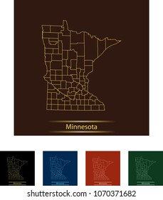 map of Minnesota