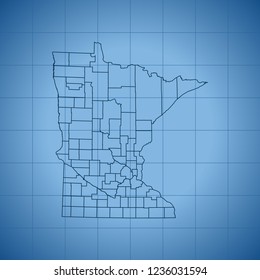 map of Minnesota