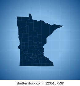 map of Minnesota