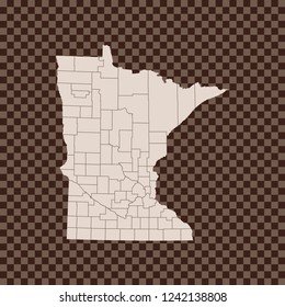 map of Minnesota