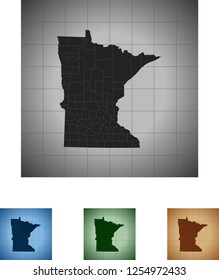 map of Minnesota
