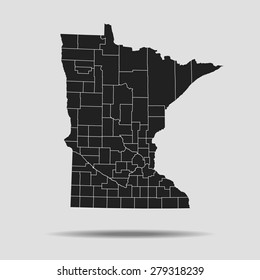 map of Minnesota