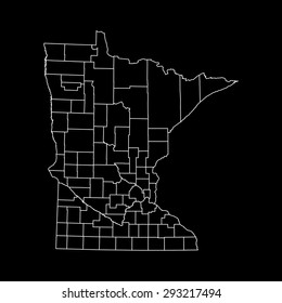 map of Minnesota