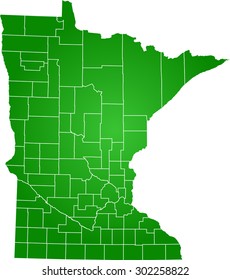 map of Minnesota