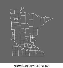 map of Minnesota
