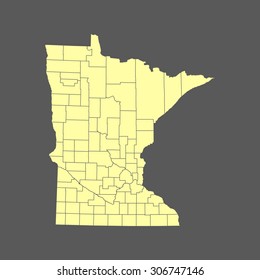 map of Minnesota