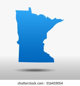 map of Minnesota