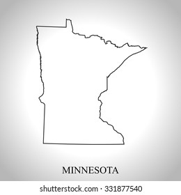 map of Minnesota
