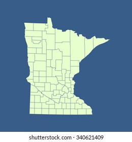 map of Minnesota