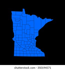 map of Minnesota