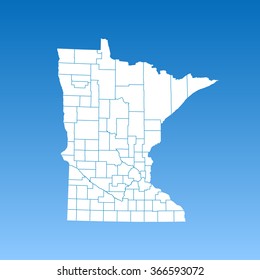 map of Minnesota