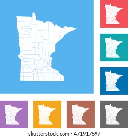 map of Minnesota