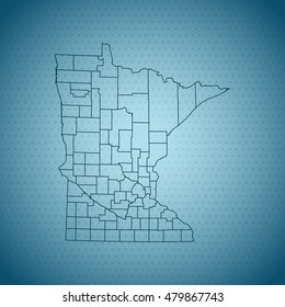 map of Minnesota