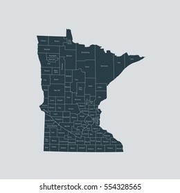 Map Of Minnesota