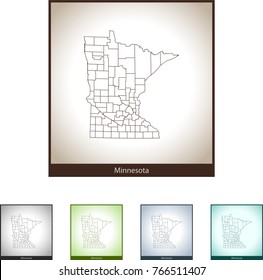 map of Minnesota