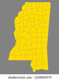 Map Of Mississippi