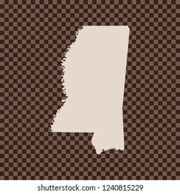 map of Mississippi