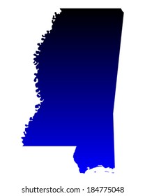 Map of Mississippi