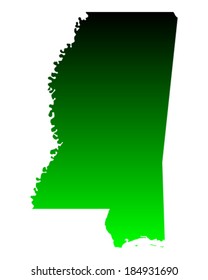 Map of Mississippi
