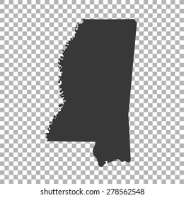 map of Mississippi