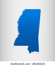map of Mississippi