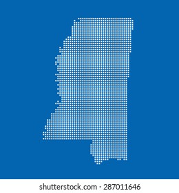 map of Mississippi