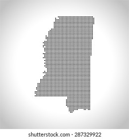 map of Mississippi