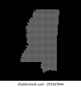 map of Mississippi