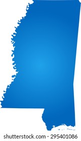 map of Mississippi