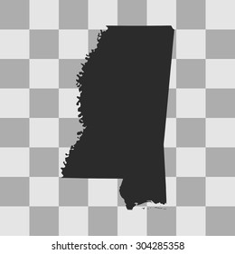 map of Mississippi