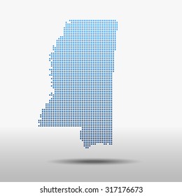 map of Mississippi