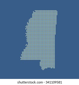 map of Mississippi