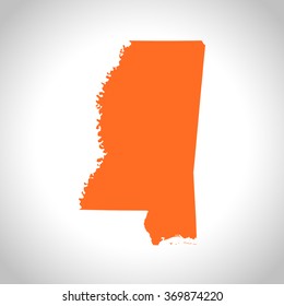 map of Mississippi