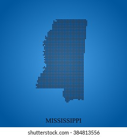map of Mississippi