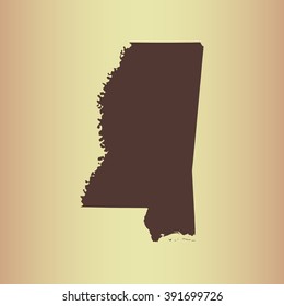 map of Mississippi