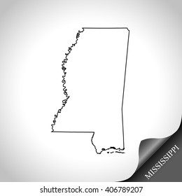 map of Mississippi